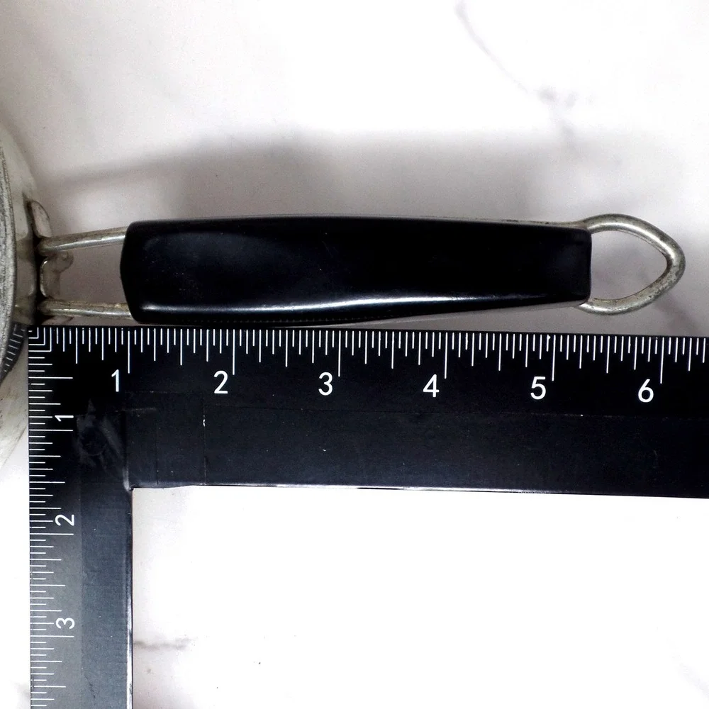 Vintage Foley Food Mill with Black Bakelite Handle and Knob (1950s)
